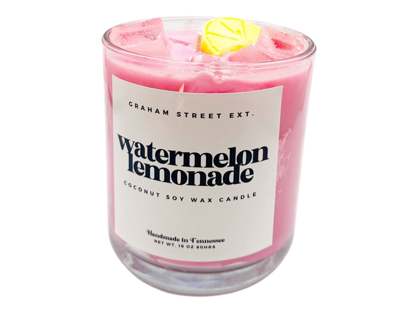 Watermelon Lemonade Dessert Candle