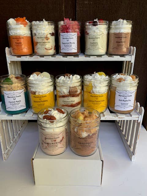 Fall Fun Dessert Candle