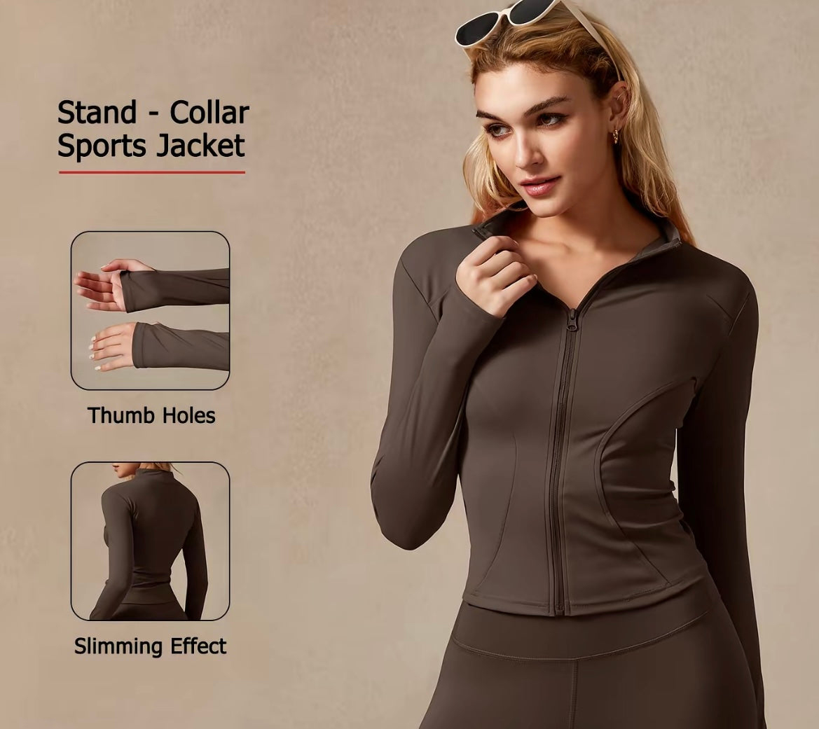 Cozy Zip Up Yoga Jacket