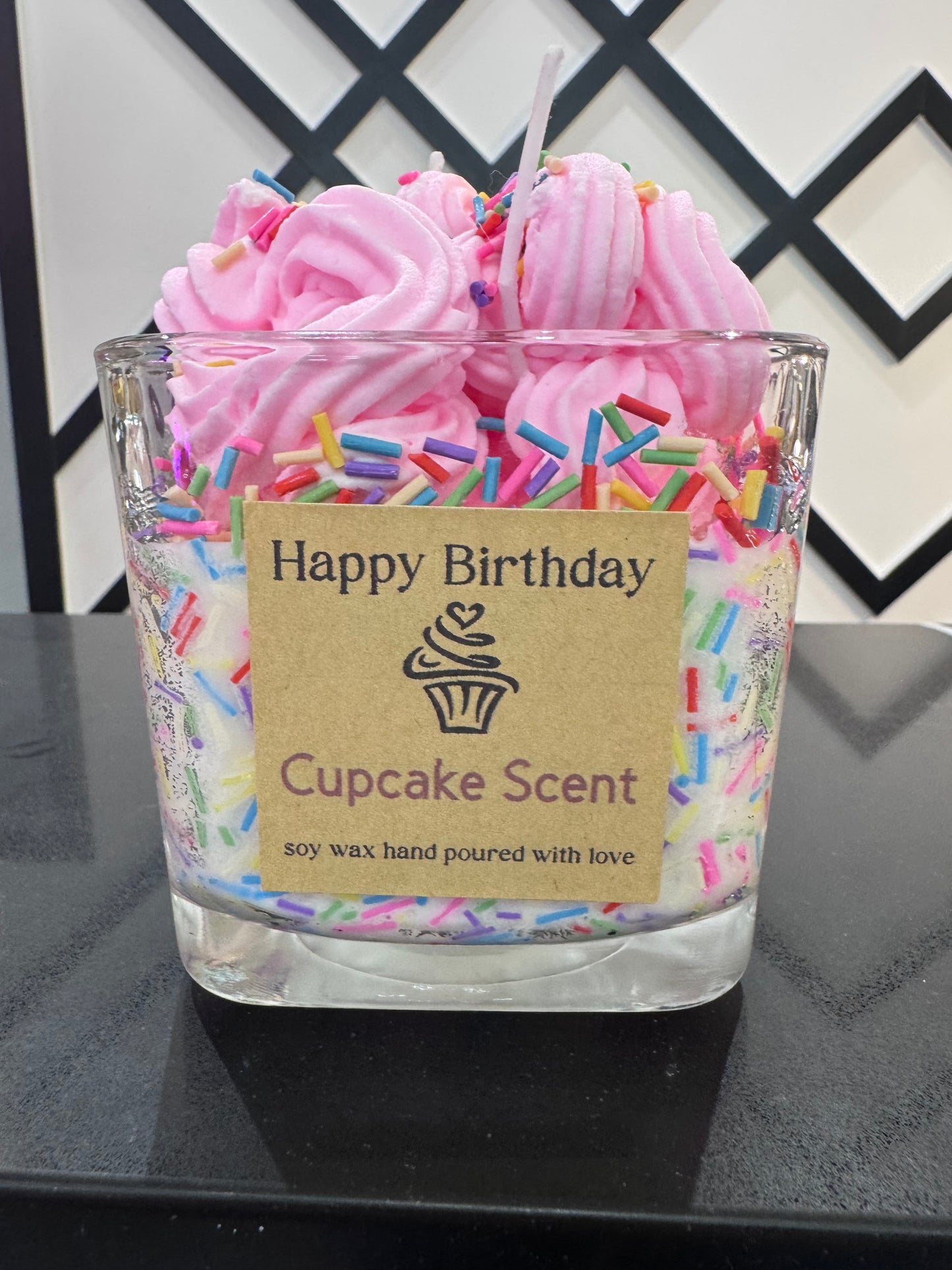 Handmade Soy Birthday Candle